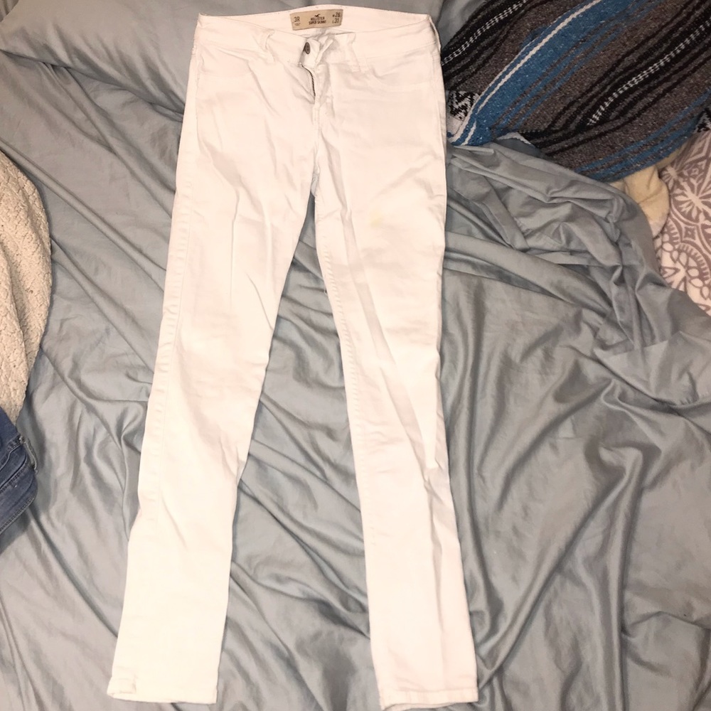 white jeans